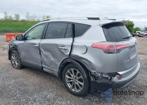 2018 Toyota Rav4 Hybrid Limited from USA, damaged, VIN JTMDJREV8JD159754